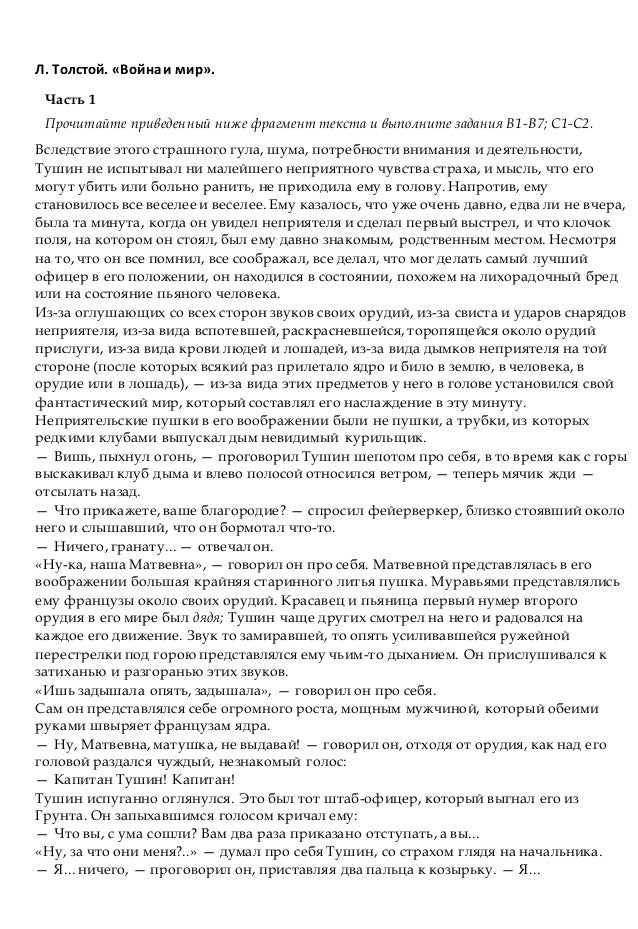 Сочинение: Ненужная война по роману Война и мир